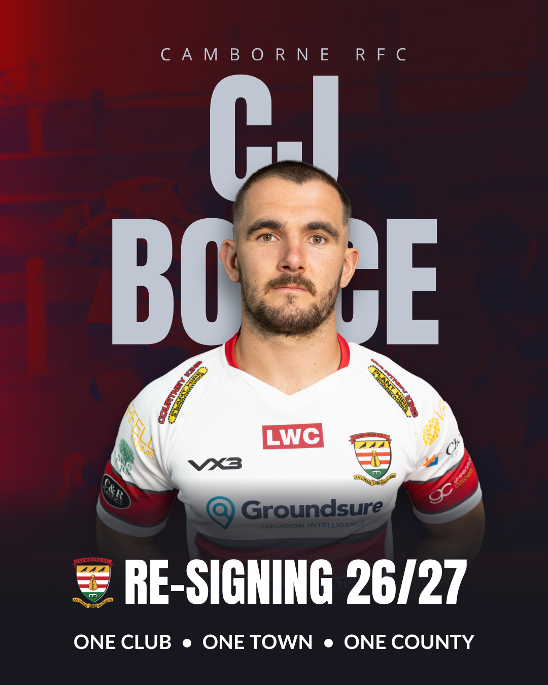 CJ Boyce Re-Signs