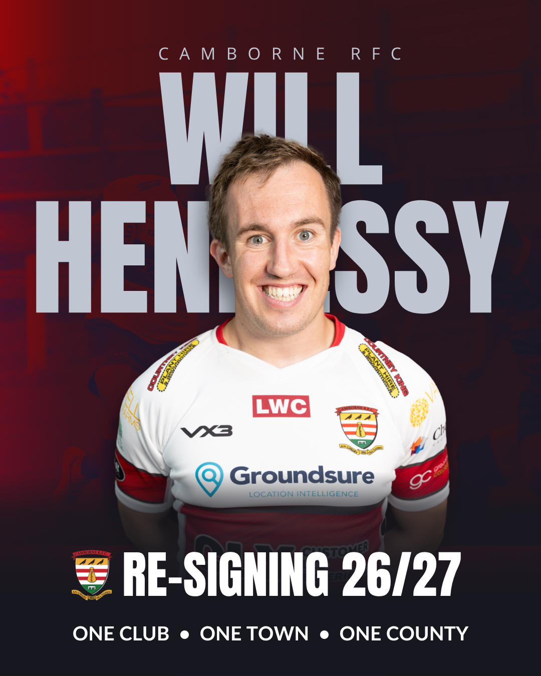 Will Hennessy Re-Signs