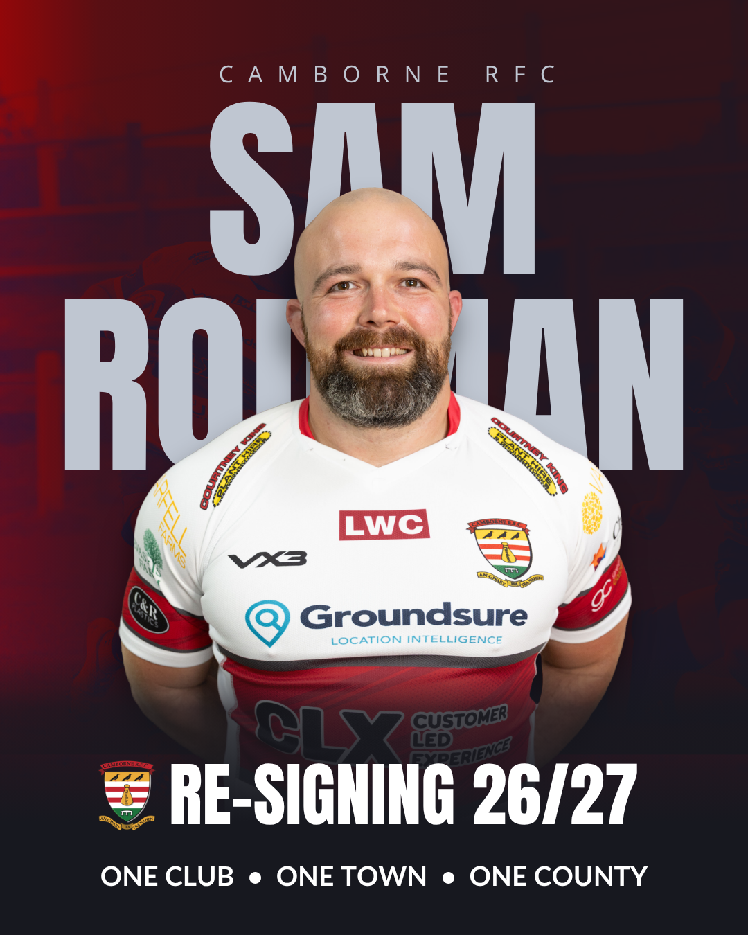 Sam Rodman Re-Signs