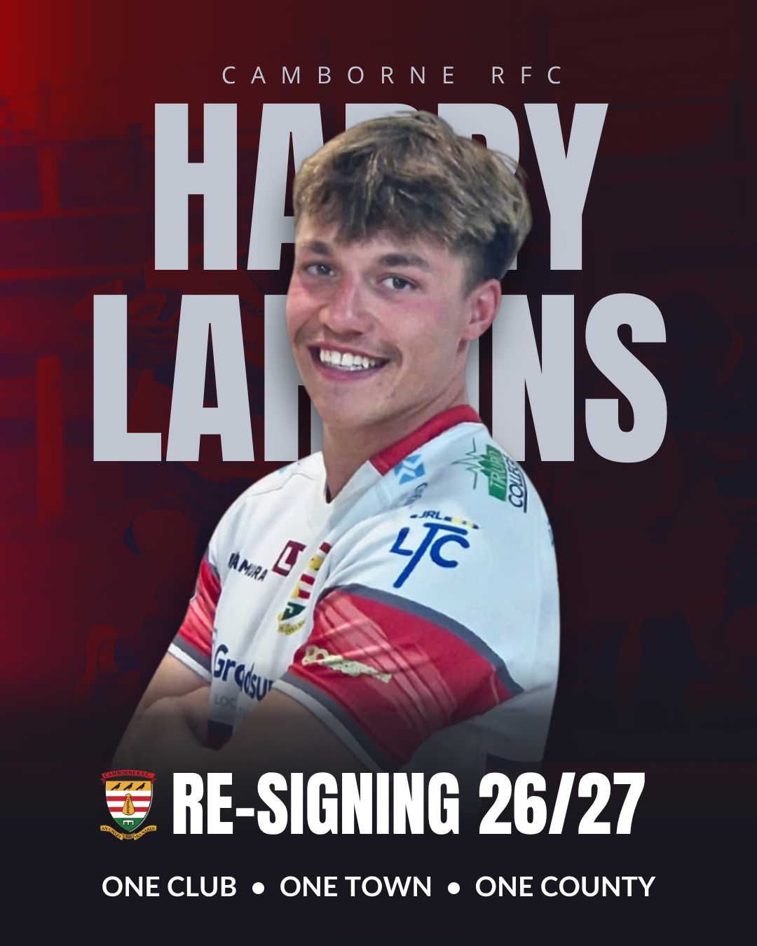 Harry Larkins Re-Signs