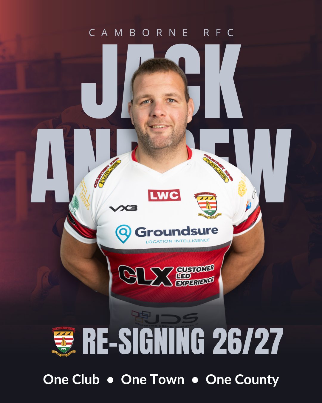 Jack Andrew Re-Signs