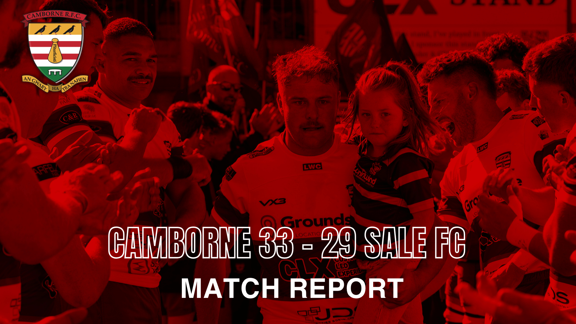 Match Report: Camborne 33 &ndash; 29 Sale FC